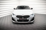 Maxton Design - Front Splitter V.1 BMW Series 2 Coupe M-Pack / M240i G42 Front Spoiler Maxton Design royalty-bespoke.myshopify.com