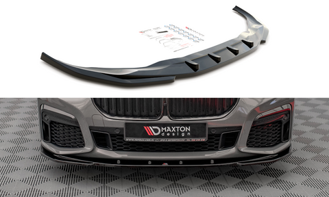 Maxton Design - Front Splitter V.1 BMW Series 7 G11 M-Pack Facelift Front Spoiler Maxton Design royalty-bespoke.myshopify.com