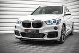 Maxton Design - Front Splitter V.1 BMW X1 M-Pack F48 Front Spoiler Maxton Design royalty-bespoke.myshopify.com
