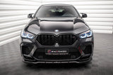 Maxton Design - Front Splitter V.1 BMW X6 M F96 Front Spoiler Maxton Design royalty-bespoke.myshopify.com