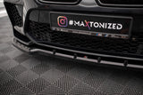 Maxton Design - Front Splitter V.1 BMW X6 M F96 Front Spoiler Maxton Design royalty-bespoke.myshopify.com