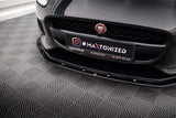 Maxton Design - Front Splitter V.1 Jaguar F-Type MK1 (Facelift) Front Spoiler Maxton Design royalty-bespoke.myshopify.com