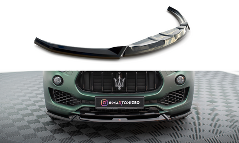 Maxton Design - Front Splitter V.1 Maserati Levante MK1 Front Spoiler Maxton Design royalty-bespoke.myshopify.com