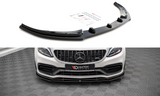 Maxton Design - Front Splitter V.1 Mercedes Benz C63 AMG Coupe C205 (Facelift) Front Spoiler Maxton Design royalty-bespoke.myshopify.com