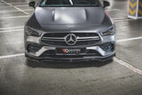 Maxton Design - Front Splitter V.1 Mercedes Benz CLA35 AMG Aero C118 Front Spoiler Maxton Design royalty-bespoke.myshopify.com