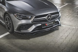 Maxton Design - Front Splitter V.1 Mercedes Benz CLA35 AMG Aero C118 Front Spoiler Maxton Design royalty-bespoke.myshopify.com
