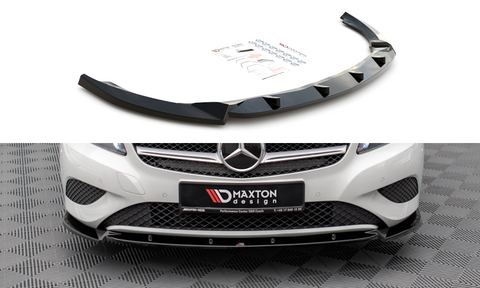 Maxton Design - Front Splitter V.1 Mercedes Benz A-Class W176 Front Spoiler Maxton Design royalty-bespoke.myshopify.com