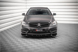 Maxton Design - Front Splitter V.1 Mercedes Benz C-Class Coupe/Sedan/Estate AMG-Line C204/W204/S204 (Facelift) Front Spoiler Maxton Design royalty-bespoke.myshopify.com