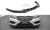 Maxton Design - Front Splitter V.1 Mercedes Benz E-Class AMG-Line Sedan W212 (Facelift) Front Spoiler Maxton Design royalty-bespoke.myshopify.com