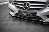 Maxton Design - Front Splitter V.1 Mercedes Benz E-Class AMG-Line Sedan W212 (Facelift) Front Spoiler Maxton Design royalty-bespoke.myshopify.com