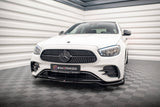 Maxton Design - Front Splitter V.1 Mercedes Benz E-Class AMG-Line W213 Facelift Front Spoiler Maxton Design royalty-bespoke.myshopify.com