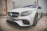 Maxton Design - Front Splitter V.1 Mercedes Benz E63 AMG Estate/Sedan S213/W213 Front Spoiler Maxton Design royalty-bespoke.myshopify.com