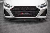 Maxton Design - Front Splitter V.2 Audi RS6 C8 / RS7 C8 Front Spoiler Maxton Design royalty-bespoke.myshopify.com