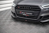 Maxton Design - Front Splitter V.2 Audi S3 & A3 S-Line Sportback 8V Facelift Front Spoiler Maxton Design royalty-bespoke.myshopify.com