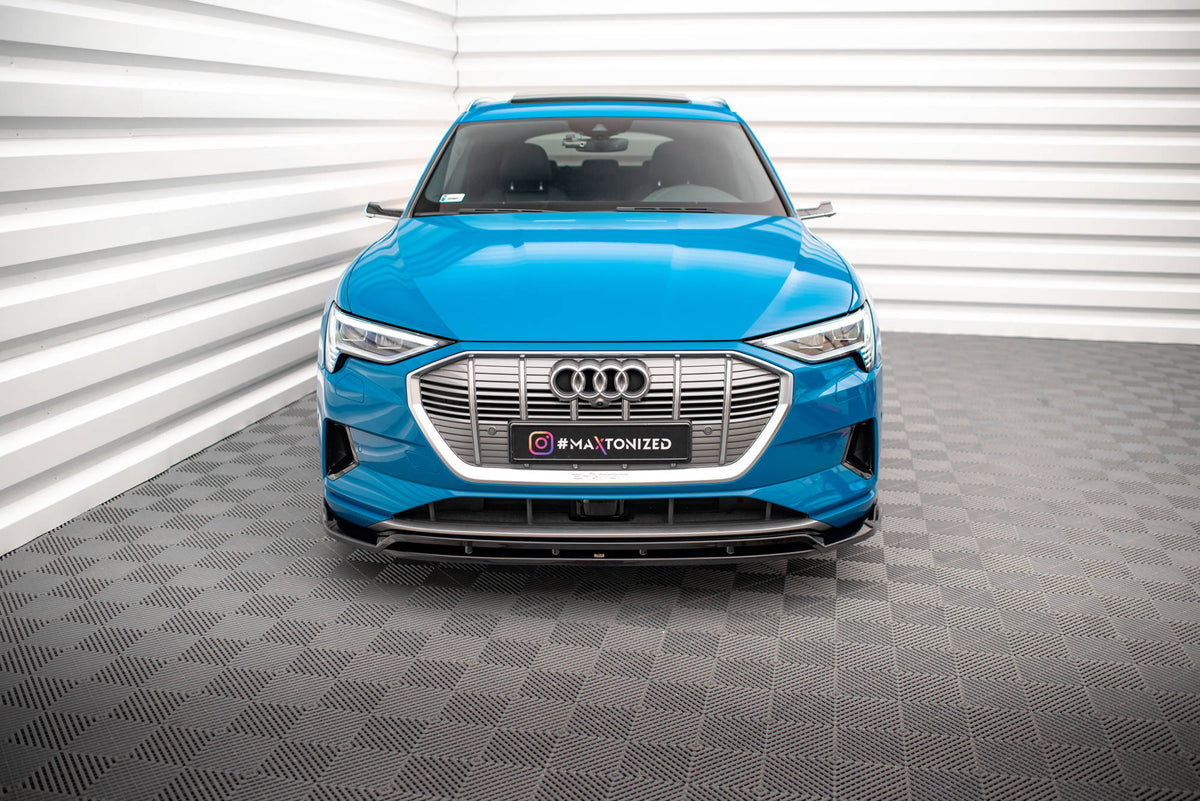 Maxton Kit Maxton Design - Front Splitter V.2 Audi E-Tron - AU-ETRON-1-FD2G+FD2RG