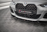 Maxton Design - Front Splitter V.2 BMW Series 4 / i4 Gran Coupe M-Pack / M440i G26 Front Spoiler Maxton Design royalty-bespoke.myshopify.com