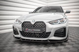 Maxton Design - Front Splitter V.2 BMW Series 4 / i4 Gran Coupe M-Pack / M440i G26 Front Spoiler Maxton Design royalty-bespoke.myshopify.com