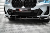 Maxton Design - Front Splitter V.2 BMW X4 M-Pack G02 Facelift