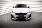 Maxton Design - Front Splitter V.2 + Flaps BMW Series 2 Coupe M-Pack / M240i G42 Front Spoiler Maxton Design royalty-bespoke.myshopify.com