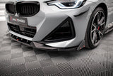 Maxton Design - Front Splitter V.2 + Flaps BMW Series 2 Coupe M-Pack / M240i G42 Front Spoiler Maxton Design royalty-bespoke.myshopify.com