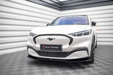 Maxton Design - Front Splitter V.2 Ford Mustang Mach-E MK1 Front Spoiler Maxton Design royalty-bespoke.myshopify.com