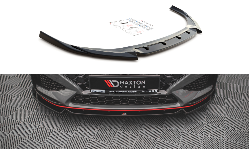 Maxton Design Front Splitter V.2 Hyundai I30N MK3 Facelift Hatchback / Fastback Royal Body Kits