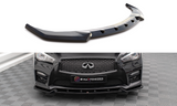 Maxton Design - Front Splitter V.2 Infiniti Q50 S MK1 Front Spoiler Maxton Design royalty-bespoke.myshopify.com