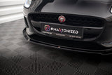 Maxton Design - Front Splitter V.2 Jaguar F-Type MK1 (Facelift) Front Spoiler Maxton Design royalty-bespoke.myshopify.com
