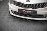Maxton Design - Front Splitter V.2 Kia Optima MK4