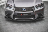 Maxton Design - Front Splitter V.2 Lexus GS F Sport MK4 (L10) Front Spoiler Maxton Design royalty-bespoke.myshopify.com