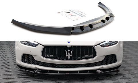 Maxton Design - Front Splitter V.2 Maserati Ghibli MK3