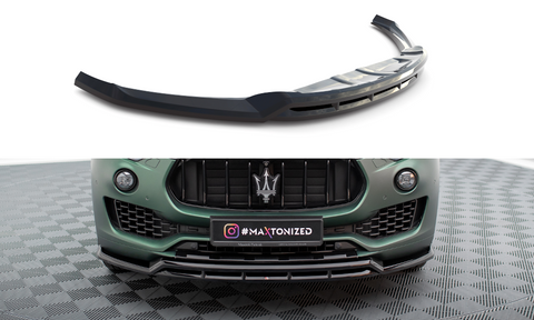 Maxton Design - Front Splitter V.2 Maserati Levante MK1 Front Spoiler Maxton Design royalty-bespoke.myshopify.com