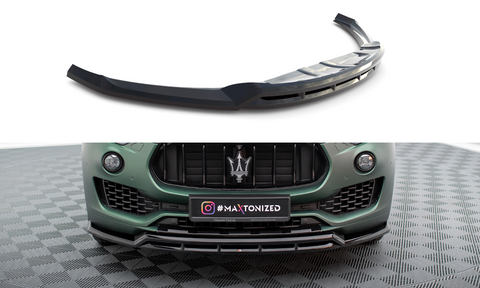 Maxton Design - Front Splitter V.2 Maserati Levante MK1
