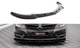 Maxton Design - Front Splitter V.2 Mercedes Benz C-Class Coupe/Sedan/Estate AMG-Line C204/W204/S204 (Facelift) Front Spoiler Maxton Design royalty-bespoke.myshopify.com