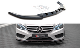 Maxton Design - Front Splitter V.2 Mercedes Benz E-Class AMG-Line Sedan W212 (Facelift) Front Spoiler Maxton Design royalty-bespoke.myshopify.com