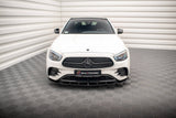 Maxton Design - Front Splitter V.2 Mercedes Benz E-Class AMG-Line W213 Facelift Front Spoiler Maxton Design royalty-bespoke.myshopify.com