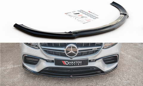 Maxton Design - Front Splitter V.2 Mercedes Benz E63 AMG Estate/Sedan S213/W213