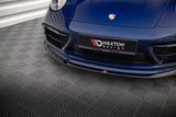 Maxton Design - Front Splitter V.2 Porsche 911 Carrera with Sport Design package / Carrera GTS 992 Front Spoiler Maxton Design royalty-bespoke.myshopify.com