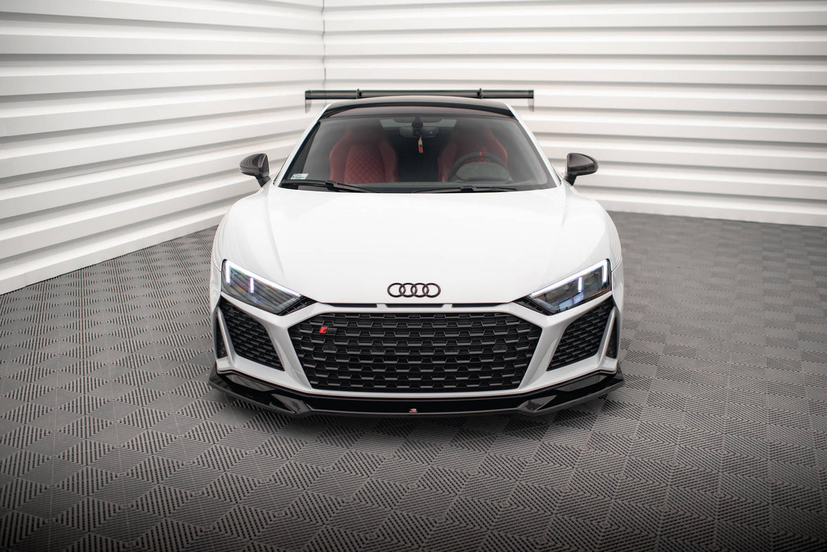 Maxton Design - Front Splitter V.3 Audi R8 MK2 Facelift - AU-R8-2F-FD4G ...