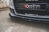 Maxton Design - Front Splitter V.3 Audi S3 / A3 S-Line 8V FL Sedan