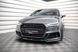 Maxton Design - Front Splitter V.3 Audi S3 & A3 S-Line Sportback 8V Facelift Front Spoiler Maxton Design royalty-bespoke.myshopify.com