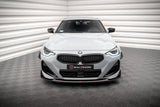 Maxton Design - Front Splitter V.3 BMW Series 2 Coupe M-Pack / M240i G42 Front Spoiler Maxton Design royalty-bespoke.myshopify.com