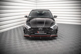 Maxton Design - Front Splitter V.3 Hyundai I20N MK3 Front Spoiler Maxton Design royalty-bespoke.myshopify.com