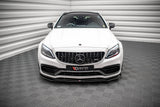 Maxton Design - Front Splitter V.3 Mercedes Benz C63 AMG Aero Pack Coupe C205 (Facelift) Front Spoiler Maxton Design royalty-bespoke.myshopify.com