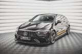 Maxton Design - Front Splitter V.3 Mercedes Benz CLA 45 AMG Aero C118 Front Spoiler Maxton Design royalty-bespoke.myshopify.com