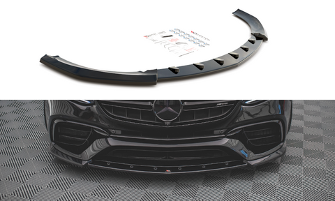 Maxton Design - Front Splitter V.3 Mercedes Benz E63 AMG Estate/Sedan S213/W213