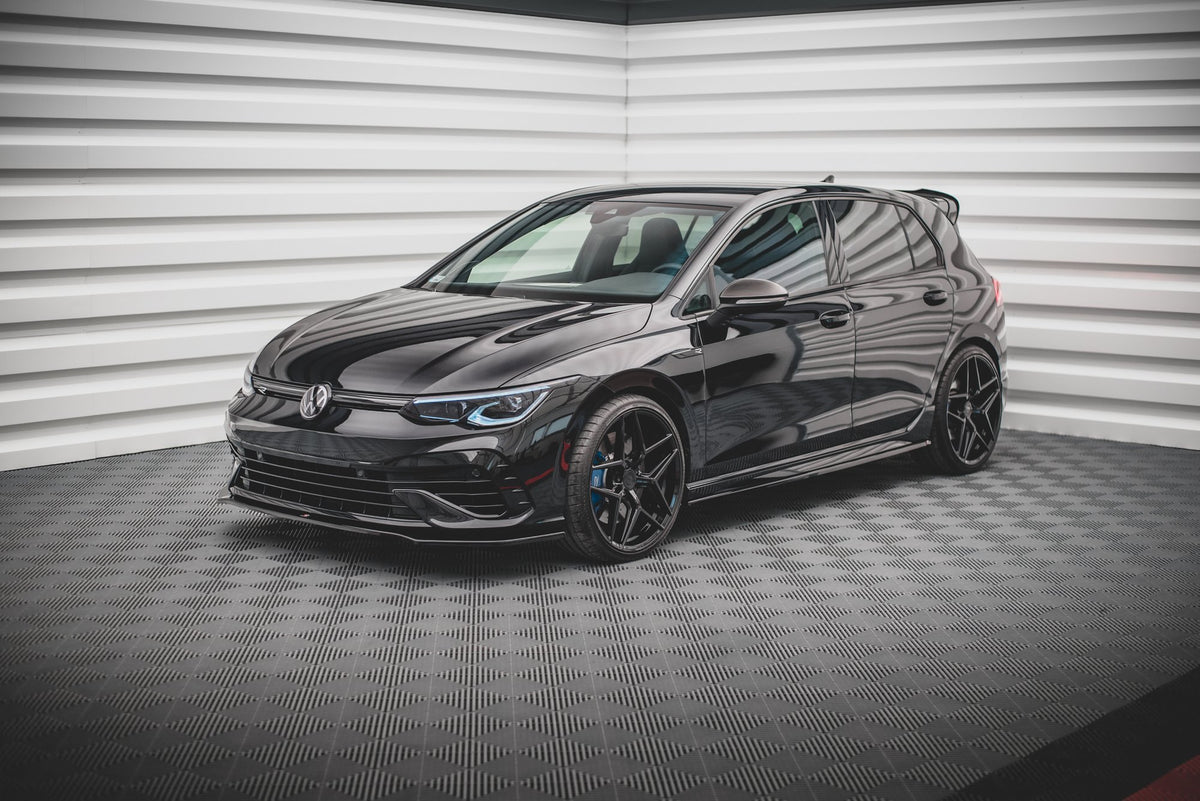 Maxton Design - Front Splitter V.3 Volkswagen Golf R MK8 - VW-GO-8-R ...