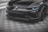 Maxton Design - Front Splitter V.3 Volkswagen Golf R MK8 Front Spoiler Maxton Design royalty-bespoke.myshopify.com
