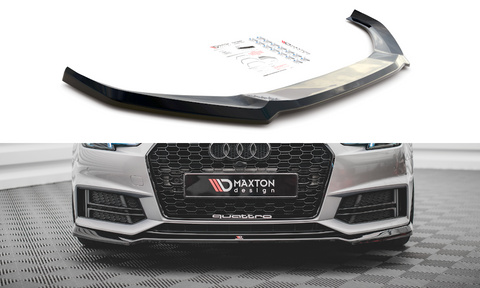 Maxton Design - Front Splitter V.4 Audi S4 / A4 S-Line B9
