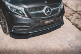 Maxton Design - Front Splitter V.4 Mercedes Benz V-Class AMG-Line W447 Facelift Front Spoiler Maxton Design royalty-bespoke.myshopify.com